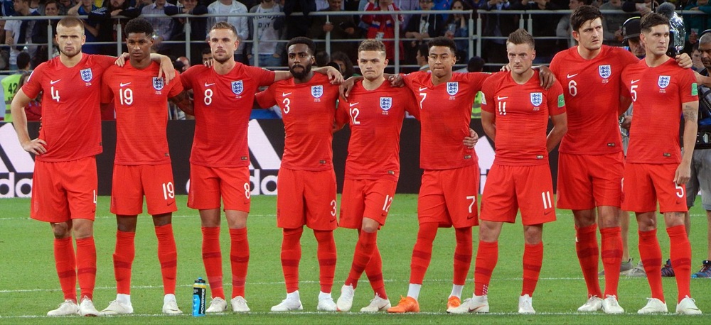 England national football team at the 2018 World Cup